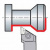 CKJNR4040R16 резец проходной правый CKJNR4040R16 резец проходной правый