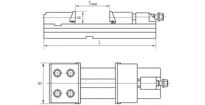 GT175A Модульные станочные тиски